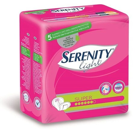 Serenity Light Lady Super Pannolone Per Incontinenza 12 Pezzi