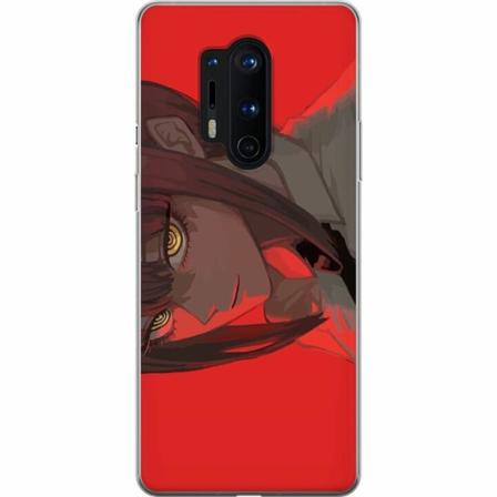 Oneplus 8 Pro Genomskinligt Skal Makima Chainsaw Man