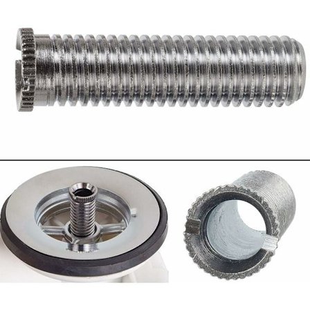 Diskho-korgsskruv, rostfritt stål 45 mm M12 diskho-korgsskruv för