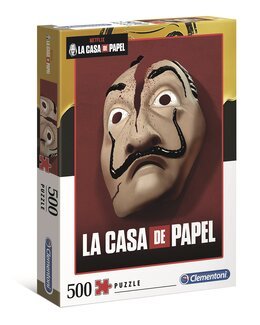 Palapeli La Casa De Papel 500 palaa-Clementoni