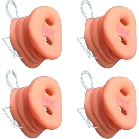 stk. grise tryne, grise dyremaske tilbehør til Halloween kostumefest