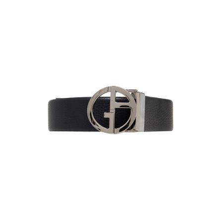 Giorgio Armani, Reversible belt Blauw, Heren, Maat:ONE Size