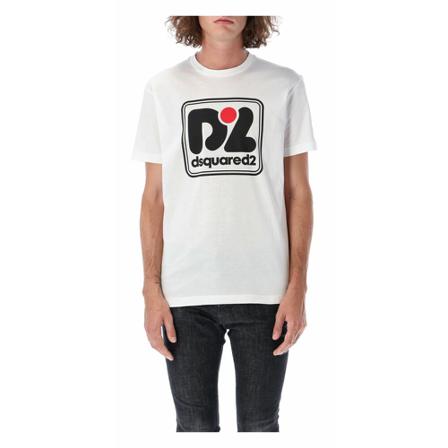 Dsquared2 T-Shirts Hvid, Herre