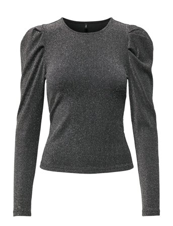 ONLY | Onlrich L/S Glitter Puff Top Jrs | L