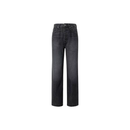 Pepe Jeans, Straight Jeans Zwart, Dames, Maat:W26 L32,stretch