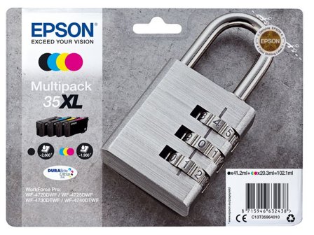 EPSON Bläckpatron T3596 4-Färg XL - Lyreco - Toner och bläck - Bläckpatroner - Bläckpatroner Epson