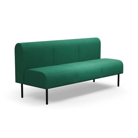 Modular sofa VARIETY, 3-seater, fabric Blues CSII, green turquoise