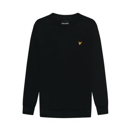 Lyle & Scott Crew Neck Sweatshirt , Zwart , Heren , Maat: L