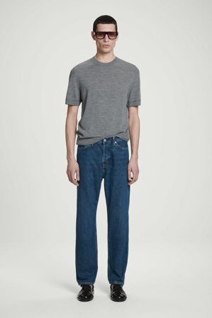 COS Men's Signature Straight-Leg Jeans in Blue