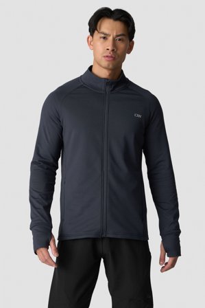 Essential Thermal Training Jacket Men Dusty Navy