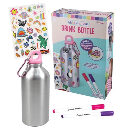 Dekorer og Mal Din Egen Drikkeflaske