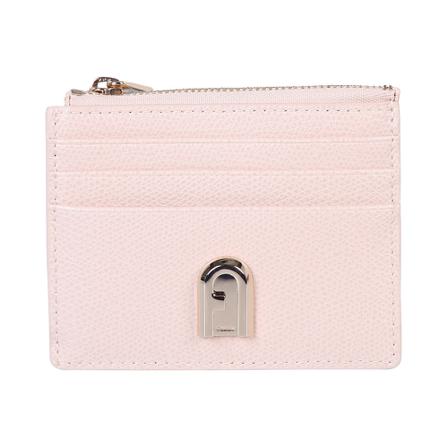Furla Card holder , Beige , Dames , Maat: ONE Size Portefeuilles