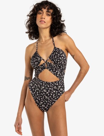 Billabong Shadow Tropic One Piece - Black - L