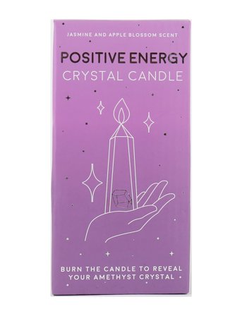 Gift Republic | Crystal Candle - Positivity | 16X8X8CM
