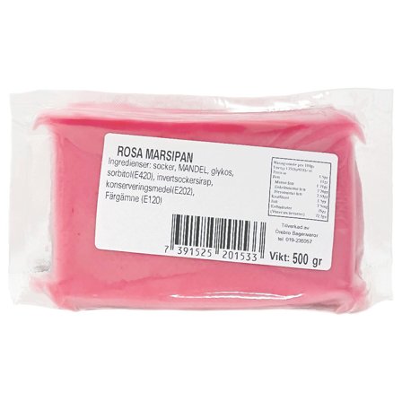 Marsipan Rosa 500 g