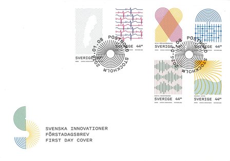 Sverige - Svenske innovationer - Førstedagskuvert