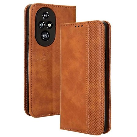 för Honor 200 Pro 5G Fodral Magnetisk Stängning Plånbok Läder Telefonskal - Perfekt