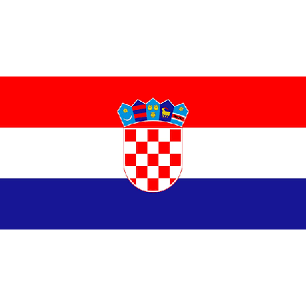 Kroatiens flag