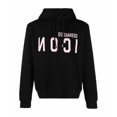 Dsquared2 Hoodies Sort, Herre, Størrelse: M