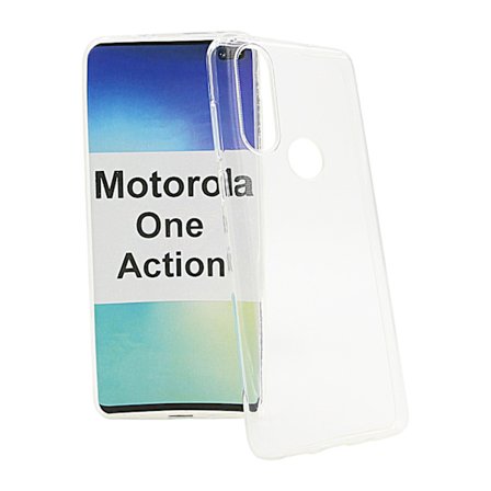 Ultra Thin TPU Skal Motorola One Action