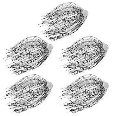 Silikon Jig Kjolar Fiske Beten Kjolar för Spinnerbaits Bass Fiske Jiggar