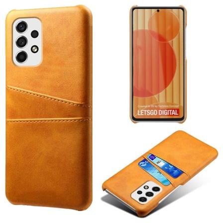 Dual Card Suojakotelo Samsung Galaxy A53 5G - Oranssi Orange