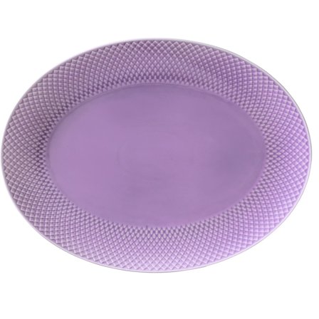 Lyngby porcelæn Color Ovalt Serveringsfat 35x26,5 cm | Dukning & Servering > Tårtfat > Fat | Bagaren och Kocken