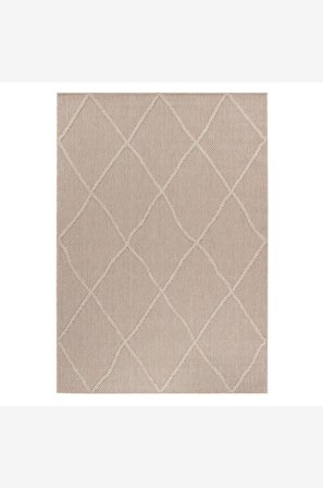 Hanah Home - Carpet-Col - Beige - Sileät matot - 200X290 - - Homeroom
