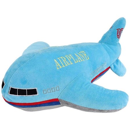 Ny 40 cm Stor Størrelse Simulation Fly Plysbamser Børn Sovende Ryglæn Blødt Fly Plysdyr