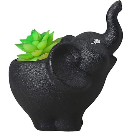Blomsterpotte for sukkulenter, søte keramiske kunstpotter, keramiske blomsterpotter