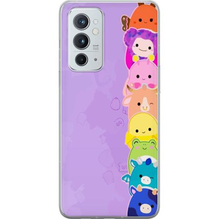 Kompatibelt Mobildeksel til OnePlus 9RT 5G Mørk silhuett av Jesus med tornekroner mot svart bakgrunn med sterk kontrast og hvit typografi