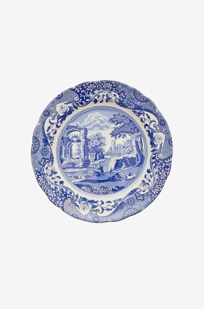 Spode - Tallrik Blue Italian Ø 27 cm - Blå - Tallrikar - Från Homeroom