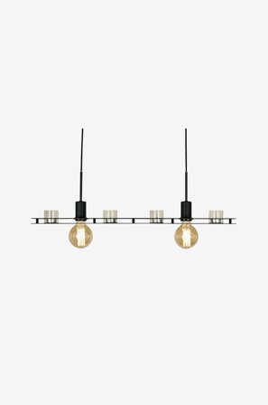 Aneta Lighting - Loftlampe Bricka - Sort - Loftpendler - Fra Homeroom