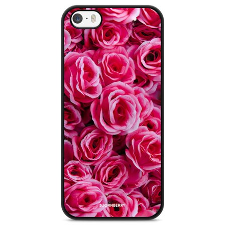 Bjornberry Skal iPhone 5/5s/SE - Röda Rosor
