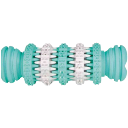 Trixie - Denta Fun Mintfresh Bone 11,5cm - Naturlig gummi - Hund - Hundeleker & spill - Tyggeleker & tau - ZOO.no