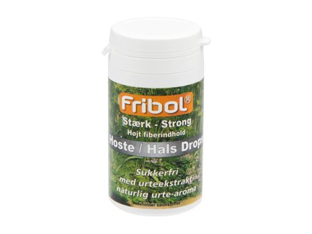 Fribol Sukkerfri Hoste/Hals Sterk, 60 g