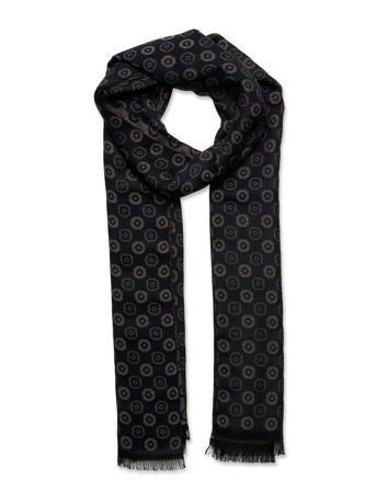 Single Scarf Accessories Scarves Lightweight Scarves Svart Amanda Christensen*Betinget Tilbud