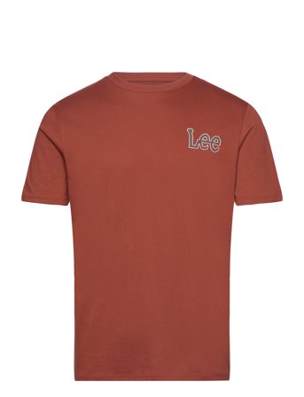 Lee Jeans Essential Ss Tee Röd