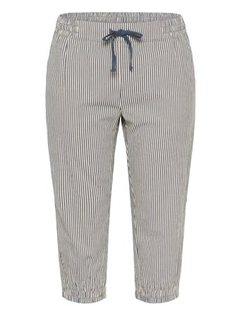 Kaffe Curve | Kcnana Striped Capri Pants | 46