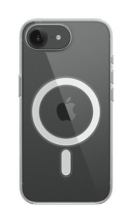 Apple-iPhone 17e Clear Case with MagSafe-Gjennomsiktig MagSafe-deksel til iPhone 17e-Telecom accessories-Deksel til iPhone