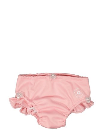 Geggamoja | Uv Baby Swim Pant Frill Pink 16 86/92 | 50-56