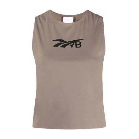 Reebok, RBK VB Crew Neck Tank TOP Bruin, Dames, Maat:S