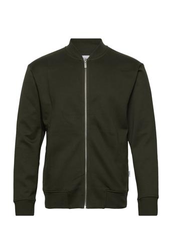 Slhbarracuda Sweat Jacket W Green Selected Homme