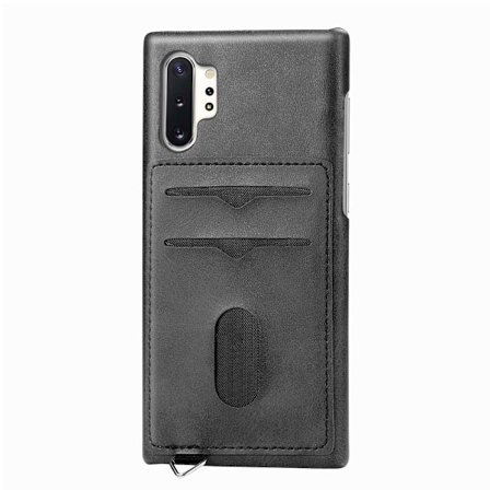Samsung Galaxy Note10+ - Genomtänkt Skal med Korthållare