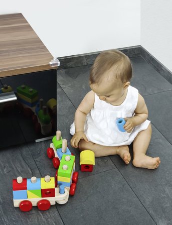 Reer Corner Protector - Grey - ONE SIZE