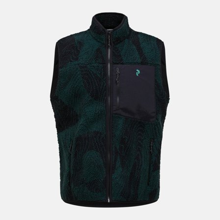 Peak Performance - Graphic Heavy Pile Vest Herren