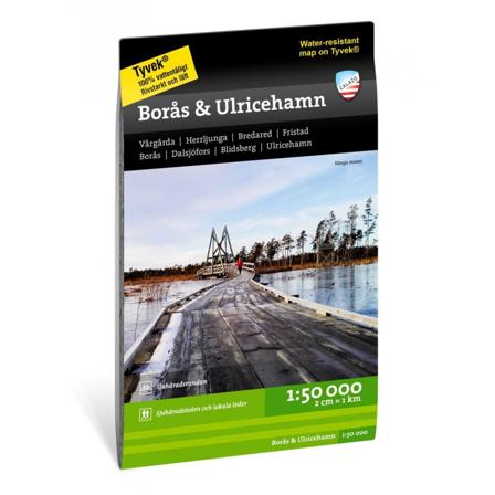 Calazo förlag Borås & Ulricehamn 1:50.000 literature Black OneSize