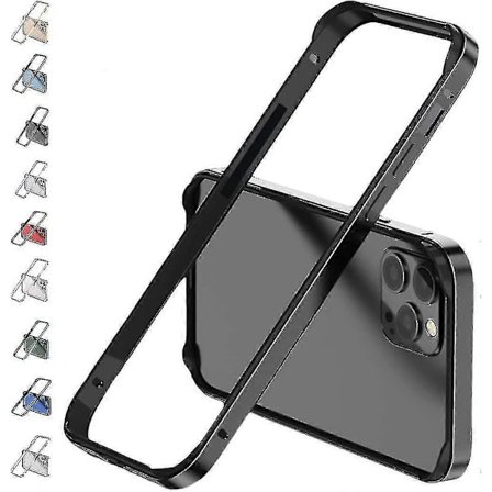 Alumiinirunkoinen metallipuskurikotelo, yhteensopiva iPhone 14 Pro Max/14 Pro/14 Plus -puhelimien kanssa, metallirunkoinen panssarireuna