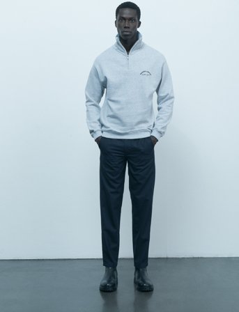 Maison Labiche Placide Mini Manufacture/Gots - Grey - L