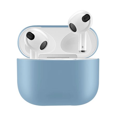 Silikonikuori Apple AirPods 3 Vaaleansininen
